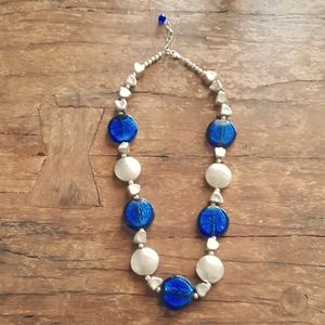 ROYAL BLIE GLASS BEAD NECKLACE